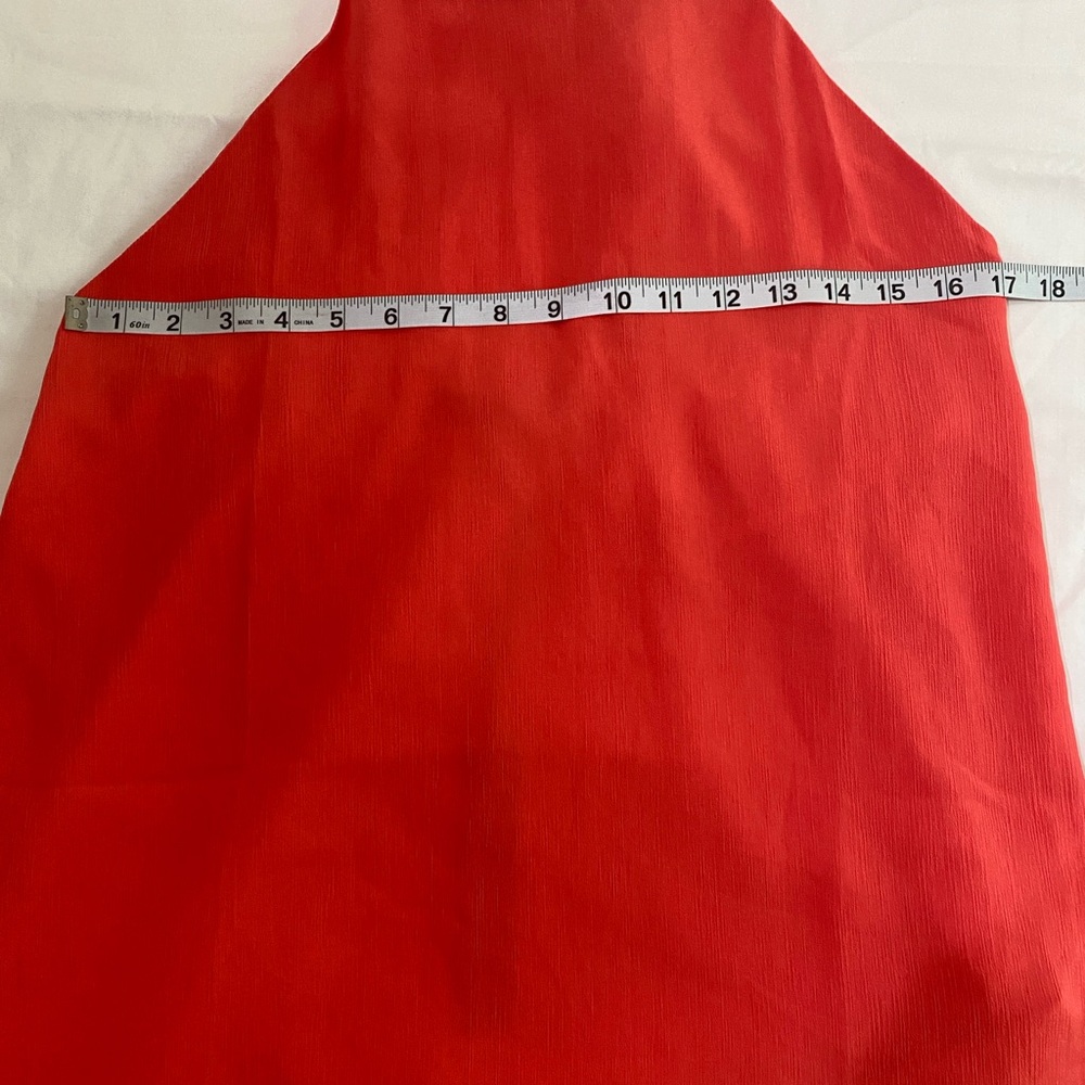 🆕 House of Harlow 1960 x Amari Coral Halter Neck Mini Dress SZ M - Picture 9 of 9